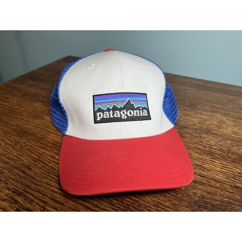Patagonia hat Red White Blue One Size Adjustable